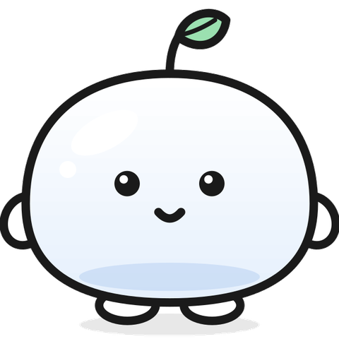もっちくん(白くてまるいキャラクター)